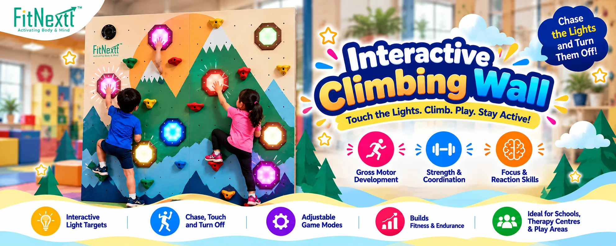 Interactive Climbing Wall