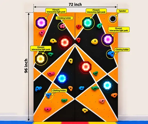 Interactive Climbing Wall