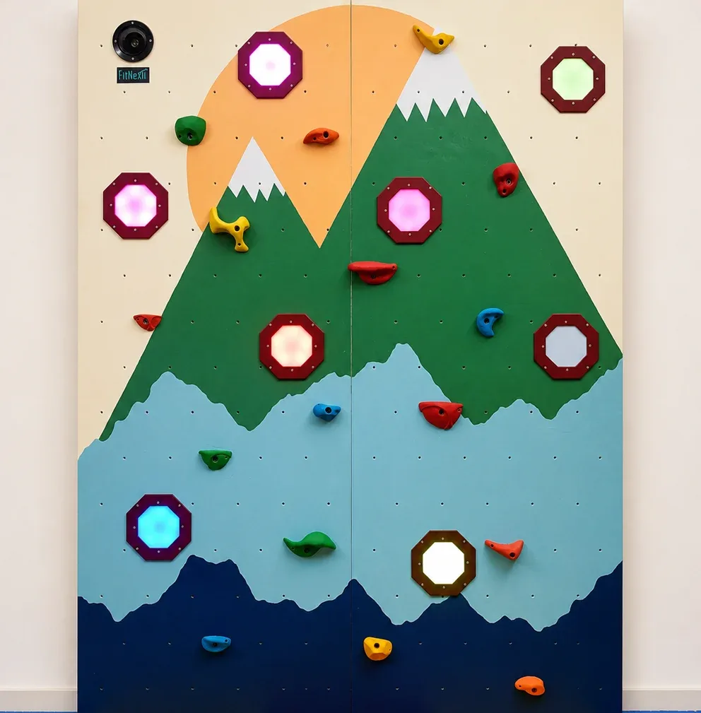 Interactive Climbing Wall
