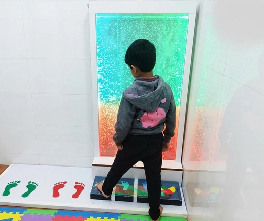 Interactive Sensory Bubble Wall