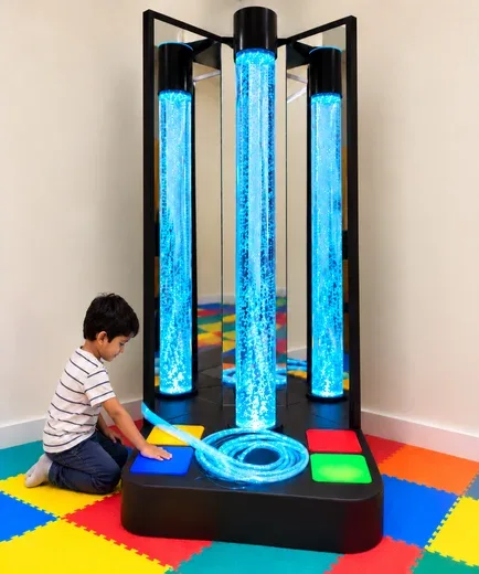 Interactive Sensory Bubble Tube