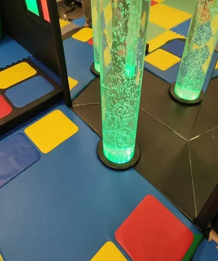 Interactive Sensory Bubble Tube