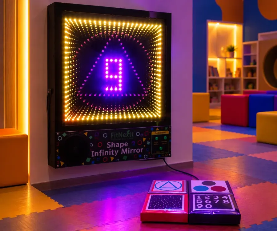 Shape-Number Infinity Mirror