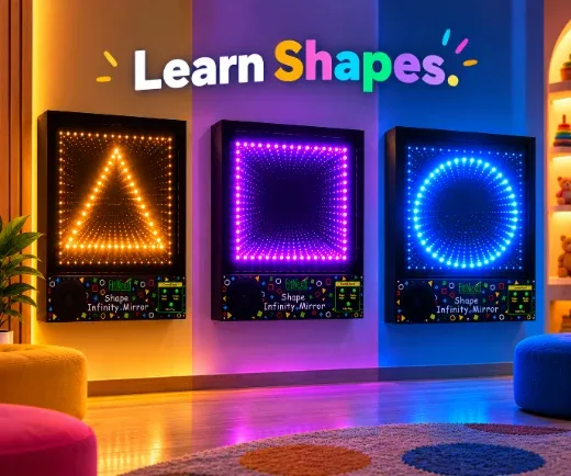 Shape-Number Infinity Mirror