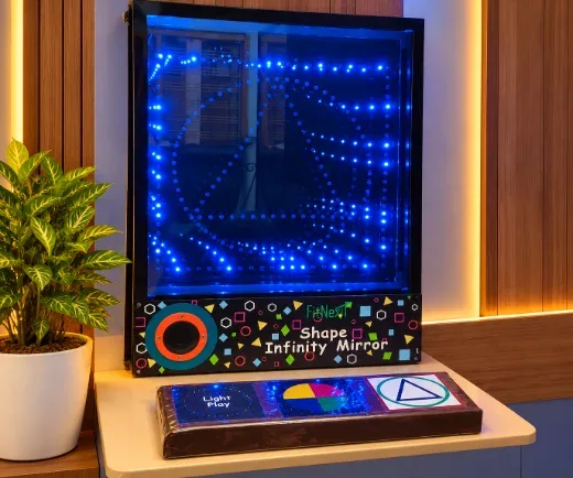 Shape-Number Infinity Mirror