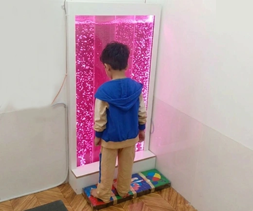 Interactive Sensory Bubble Wall