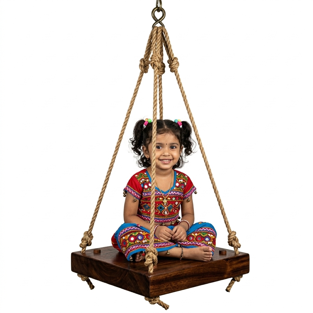Platform Swing - Square Wooden- Non Padded