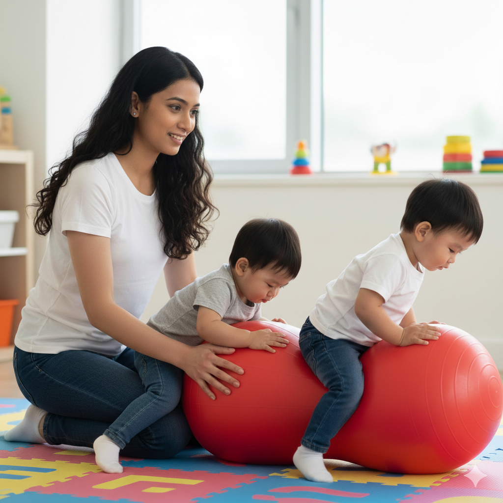 Therapy Ball - Peanut 80 x 40 Cms