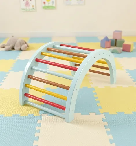  Wooden Rainbow Rocker