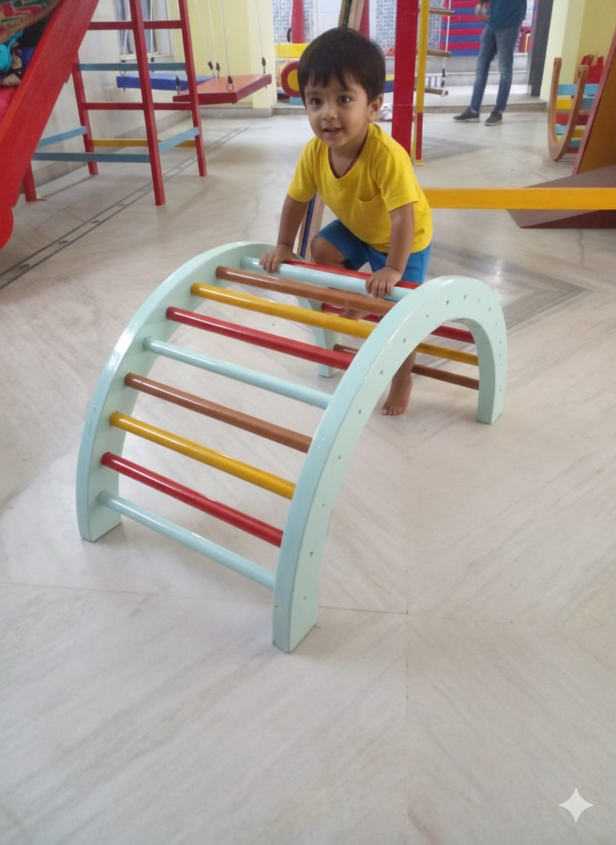  Wooden Rainbow Rocker