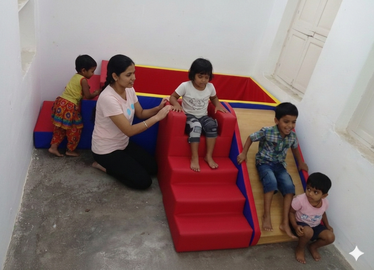 Soft gym with Ball pool