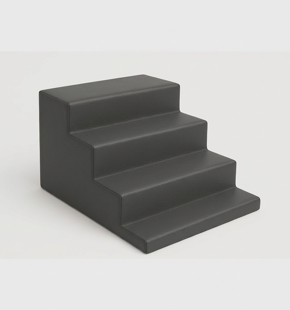 Therapy Steps  - 3 Step and 4 Step Wooden Base with Foam Covering