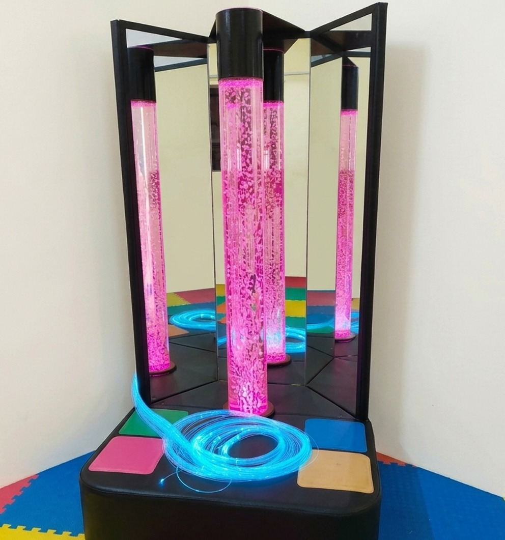 Interactive Sensory Bubble Tube