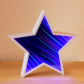 Shape Star Infinity Mirror