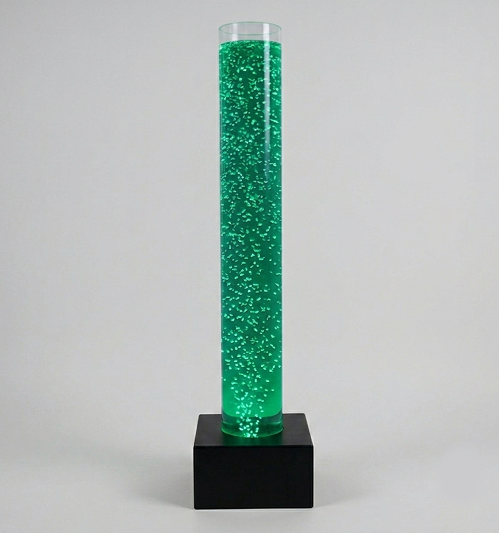 3.5ft Sensory Bubble Tube with Color-Changing LEDs ,Calming Sensory Room Equipment